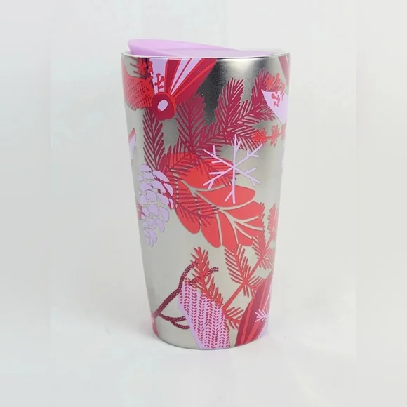 *Starbucks 2021 Holiday Double Wall Ceramic Pinecone Tumbler Mug 12 oz - Picture 2 of 6